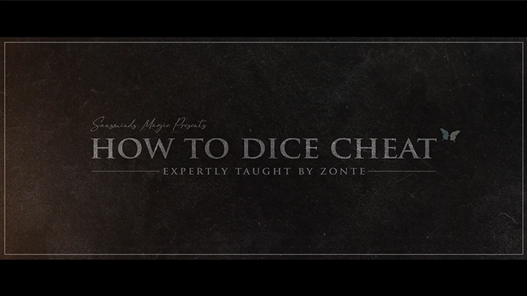 How to Cheat at Dice Black Leather (Props and Online Instructions) by Zonte and SansMinds - Trick by Murphy's Magic Supplies, Inc.