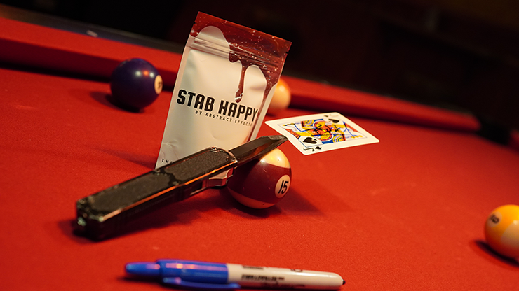 Stab Happy (Gimmicks and Online Instructions) by Abstract Effects - Trick by Murphy's Magic Supplies, Inc.