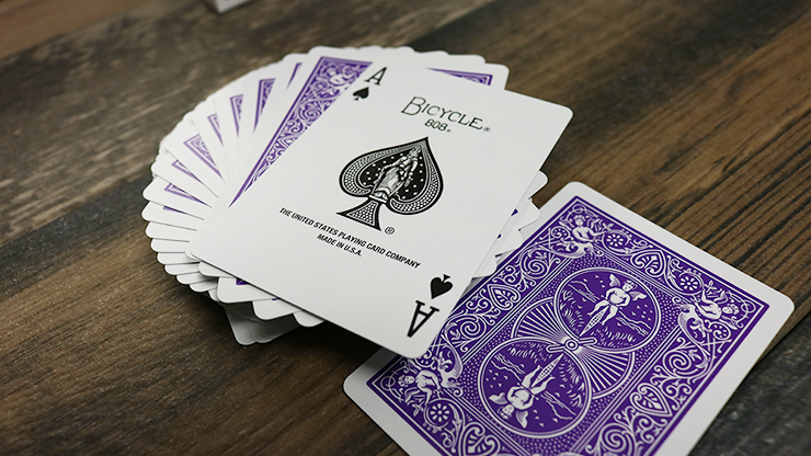Bicycle Purple Playing Cards by US Playing Card Co by Murphy's Magic Supplies, Inc.