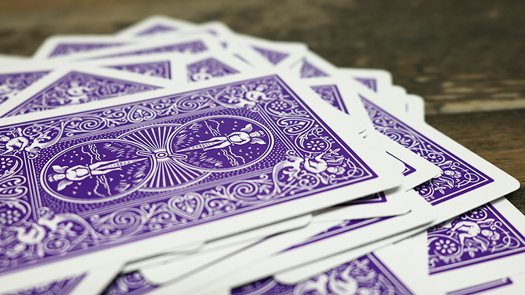 Bicycle Purple Playing Cards by US Playing Card Co by Murphy's Magic Supplies, Inc.