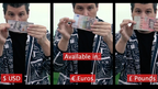 GET MONEY (EURO) by Louis Frenchy, George Iglesias & Twister Magic - Trick by Murphy's Magic Supplies, Inc.