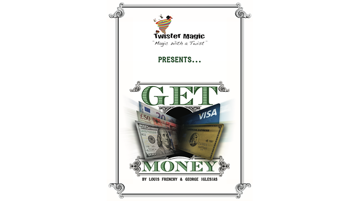 GET MONEY (EURO) by Louis Frenchy, George Iglesias & Twister Magic - Trick by Murphy's Magic Supplies, Inc.