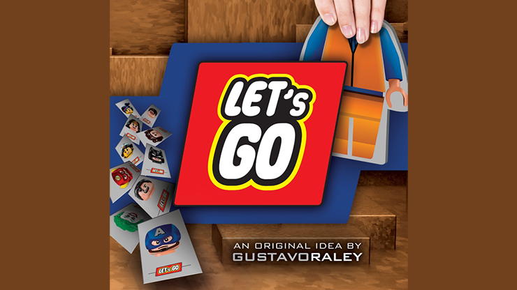 LET'S GO Captain America by Gustavo Raley by Murphy's Magic Supplies, Inc.