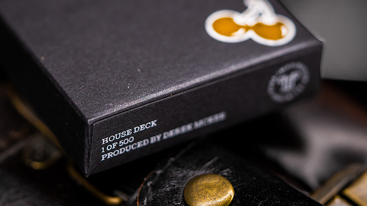 Cherry Casino House Deck (Monte Carlo Black and Gold) Playing Cards by Pure Imagination Projects by Murphy's Magic Supplies, Inc.