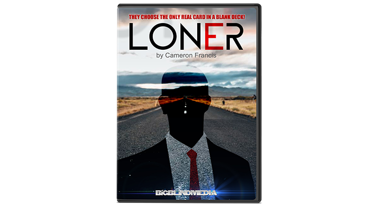 BIGBLINDMEDIA Presents Loner Red (Gimmicks and Online Instructions) by Cameron Francis - Trick by Murphy's Magic Supplies, Inc.