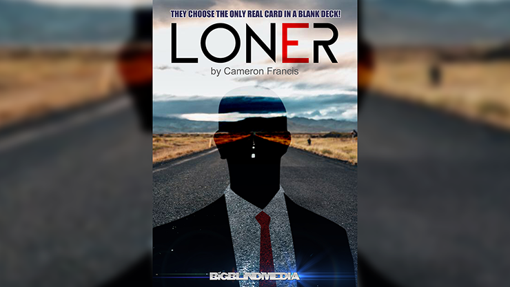 BIGBLINDMEDIA Presents Loner Red (Gimmicks and Online Instructions) by Cameron Francis - Trick by Murphy's Magic Supplies, Inc.