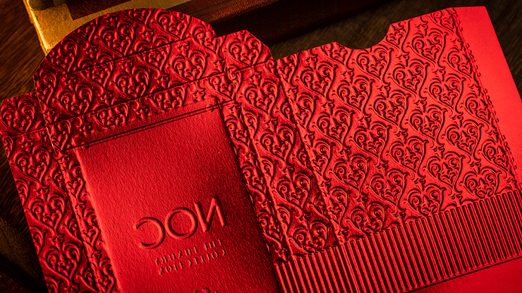 NOC (Red) The Luxury Collection Playing Cards by Riffle Shuffle x The House of Playing Cards by Murphy's Magic Supplies, Inc.