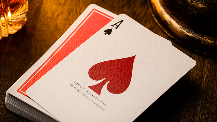 NOC (Red) The Luxury Collection Playing Cards by Riffle Shuffle x The House of Playing Cards by Murphy's Magic Supplies, Inc.