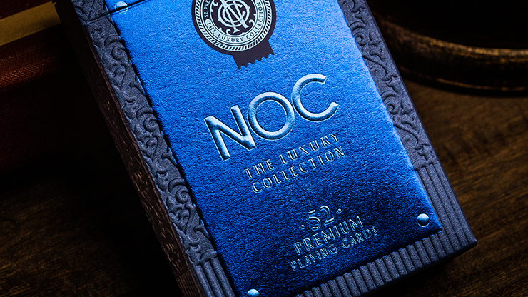 NOC (Blue) The Luxury Collection Playing Cards by Riffle Shuffle x The House of Playing Cards by Murphy's Magic Supplies, Inc.