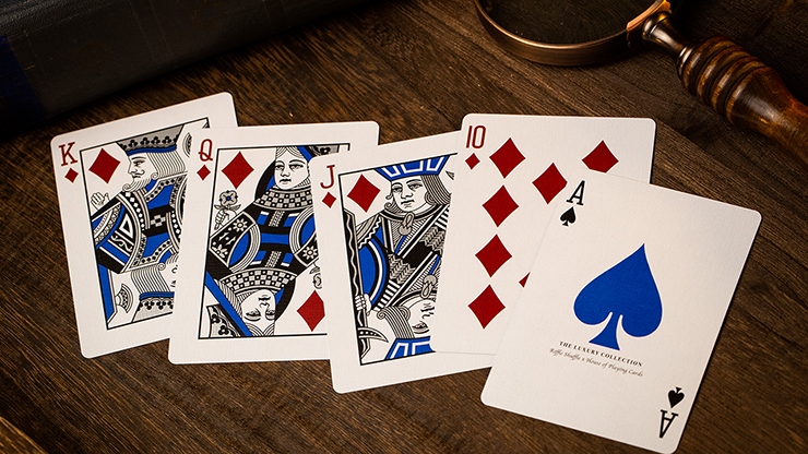 NOC (Blue) The Luxury Collection Playing Cards by Riffle Shuffle x The House of Playing Cards by Murphy's Magic Supplies, Inc.