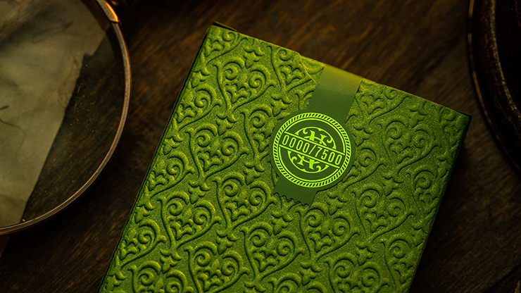 NOC (Green) The Luxury Collection Playing Cards by Riffle Shuffle x The House of Playing Cards by Murphy's Magic Supplies, Inc.