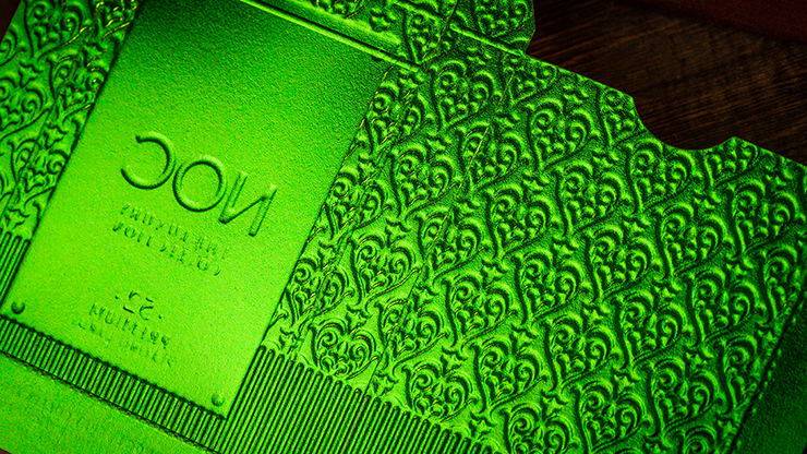 NOC (Green) The Luxury Collection Playing Cards by Riffle Shuffle x The House of Playing Cards by Murphy's Magic Supplies, Inc.