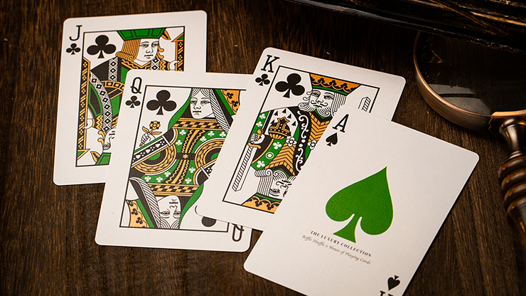 NOC (Green) The Luxury Collection Playing Cards by Riffle Shuffle x The House of Playing Cards by Murphy's Magic Supplies, Inc.