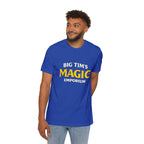 "Big Tim's Magic Emporium" - Retro Logo Tee T-Shirt by Printify