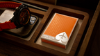 Lounge Edition in Hangar (Orange) with Limited Back by Jetsetter Playing Cards by Murphy's Magic Supplies, Inc.