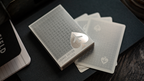 Lounge Edition in Jetway (Silver) by Jetsetter Playing Cards by Murphy's Magic Supplies, Inc.