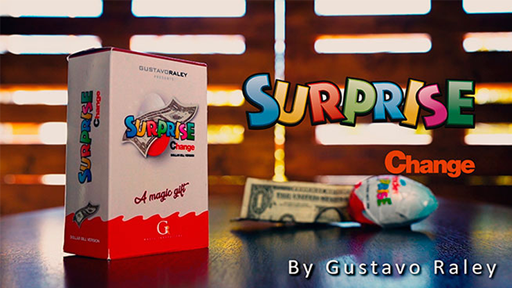 Surprise Change (Gimmicks and Online Instructions) by Gustavo Raley - Trick by Murphy's Magic Supplies, Inc.