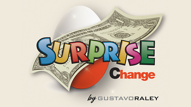 Surprise Change (Gimmicks and Online Instructions) by Gustavo Raley - Trick by Murphy's Magic Supplies, Inc.