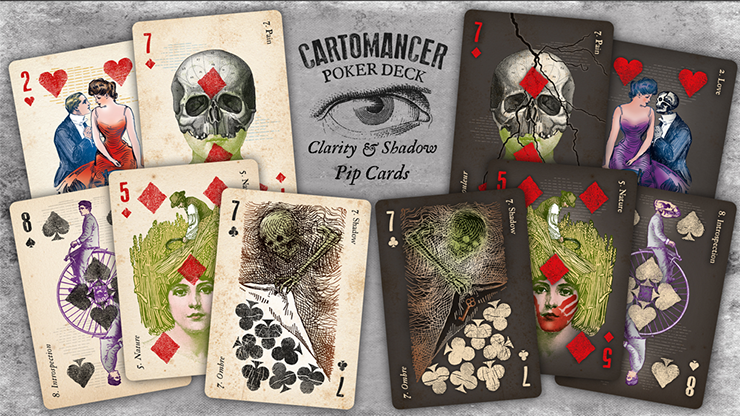 Cartomancer Clarity Classic (with Booklet) Playing Cards by Murphy's Magic Supplies, Inc.