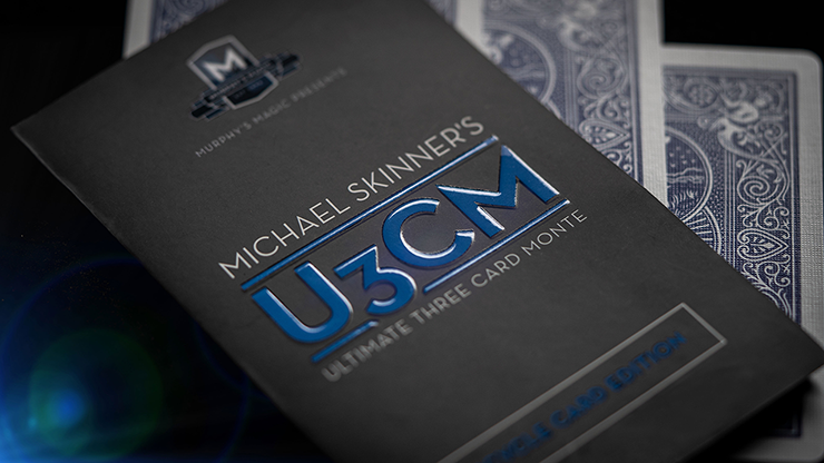 Michael Skinner's Ultimate 3 Card Monte (Blue) by Murphy's Magic Supplies Inc. - Trick by Murphy's Magic Supplies, Inc.