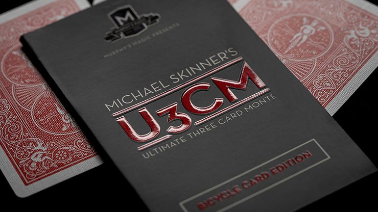 Michael Skinner's Ultimate 3 Card Monte (Red) by Murphy's Magic Supplies Inc. - Trick by Murphy's Magic Supplies, Inc.