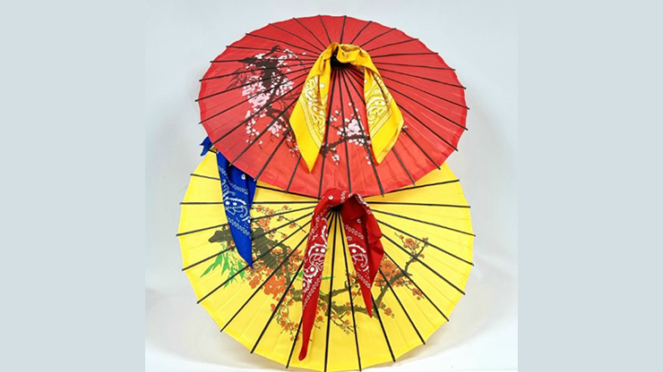 Umbrella From Bandana Set (random color for umbrella) by JL Magic by Murphy's Magic Supplies, Inc.