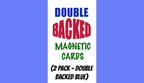Magnetic Cards (2 pack/double back blue) by Chazpro Magic. - Trick by Murphy's Magic Supplies, Inc.