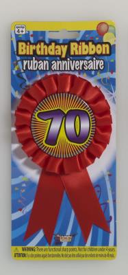 Birthday Winner Ribbon Award Accessory by HalloweenStore.com