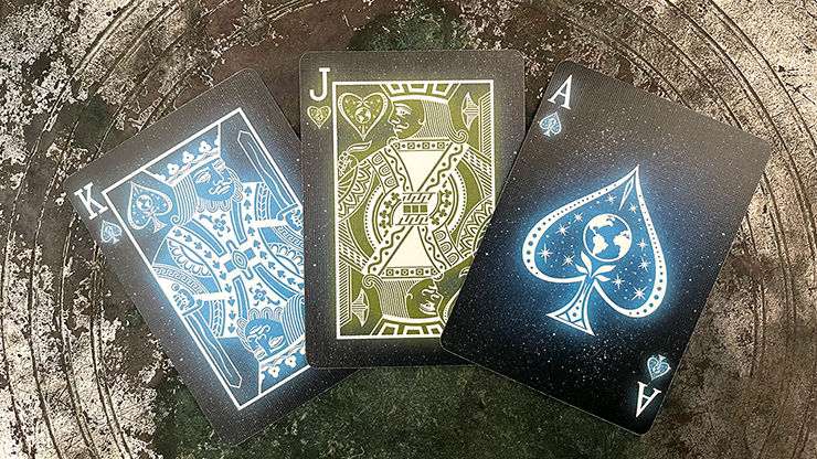 Bicycle Starlight Earth Glow Playing Cards by Collectable Playing Cards by Murphy's Magic Supplies, Inc.