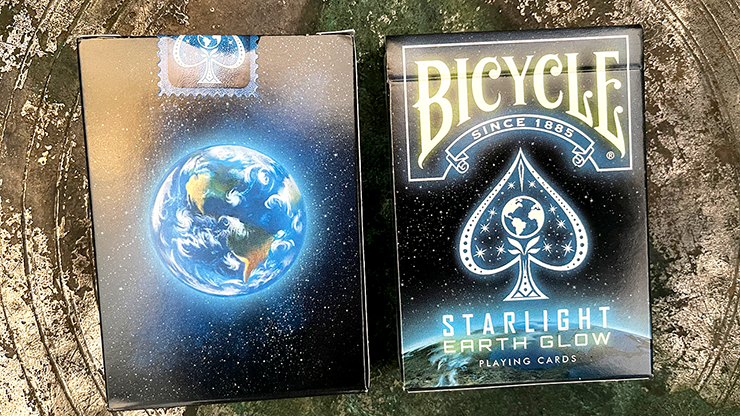 Bicycle Starlight Earth Glow Playing Cards by Collectable Playing Cards by Murphy's Magic Supplies, Inc.