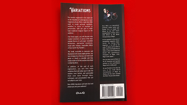 VARIATIONS by Boris Wild - Book by Murphy's Magic Supplies, Inc.