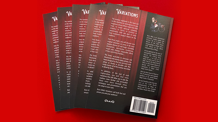 VARIATIONS by Boris Wild - Book by Murphy's Magic Supplies, Inc.
