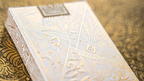 White Gold Edition V3 Playing Cards by Joker and the Thief by Murphy's Magic Supplies, Inc.