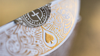 White Gold Edition V3 Playing Cards by Joker and the Thief by Murphy's Magic Supplies, Inc.