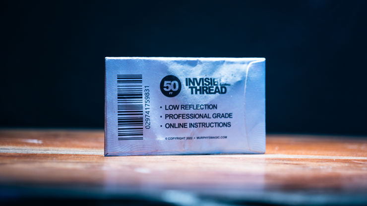 Invisible Thread Stripped (50 Feet) by Murphys Magic Supplies - Trick by Murphy's Magic Supplies, Inc.