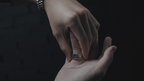 Morgan Coin Ring (Large) by Alchemist Metal Company- Trick by Murphy's Magic Supplies, Inc.