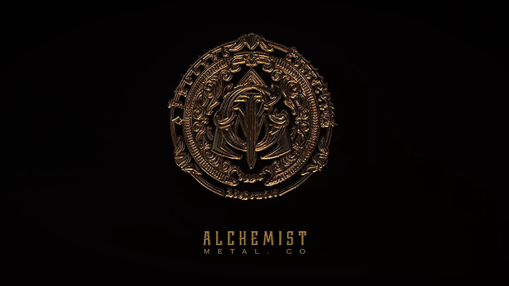 Morgan Coin Ring (Large) by Alchemist Metal Company- Trick by Murphy's Magic Supplies, Inc.