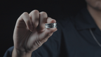 Morgan Coin Ring (Large) by Alchemist Metal Company- Trick by Murphy's Magic Supplies, Inc.