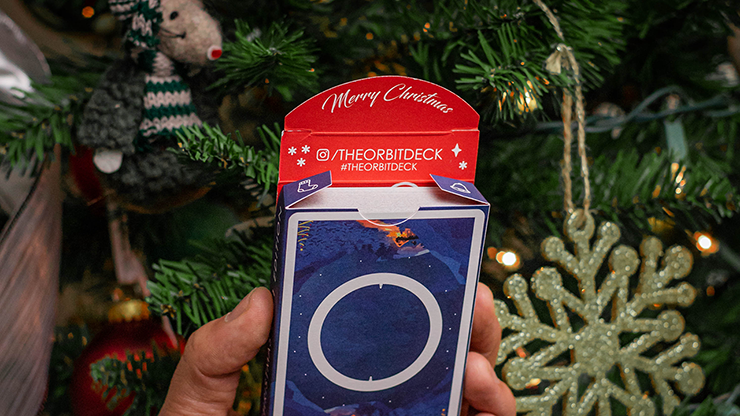 Orbit Christmas Playing Cards by Murphy's Magic Supplies, Inc.