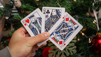 Orbit Christmas Playing Cards by Murphy's Magic Supplies, Inc.
