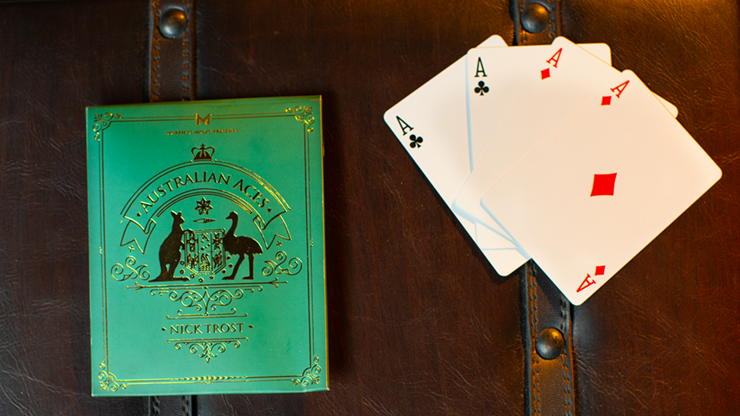 Australian Aces by Nick Trost & Murphy's Magic - Trick by Murphy's Magic Supplies, Inc.