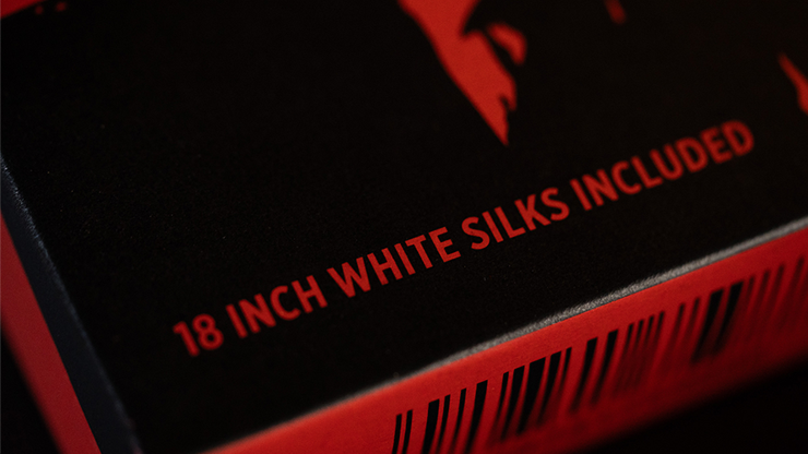 Slydini's Knotted Silks (White / 18 Inch) by Slydini & Murphy's Magic - Trick by Murphy's Magic Supplies, Inc.