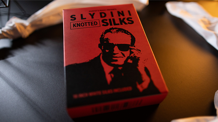 Slydini's Knotted Silks (White / 18 Inch) by Slydini & Murphy's Magic - Trick by Murphy's Magic Supplies, Inc.