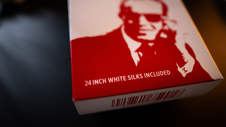 Slydini's Knotted Silks (White / 24 Inch) by Slydini & Murphy's Magic - Trick by Murphy's Magic Supplies, Inc.