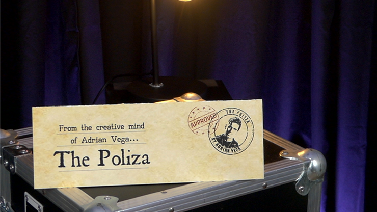The Poliza by Adrian Vega - Trick by Murphy's Magic Supplies, Inc.