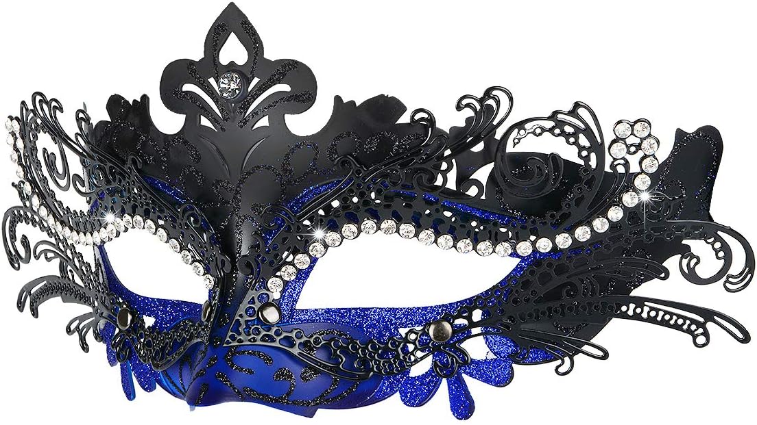 Masquerade Mask, Mardi Gras Deecorations Venetian Masks for Womens by SHOMICOBOUTIQUE