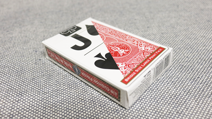 Bicycle Super Jumbo Bridge (RED) by USPCC by Murphy's Magic Supplies, Inc.