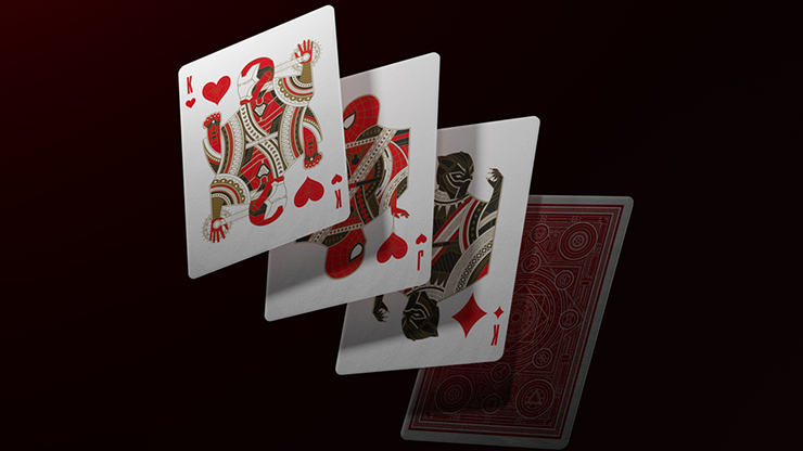Avengers: Red Edition Playing Cards by theory11 by Murphy's Magic Supplies, Inc.