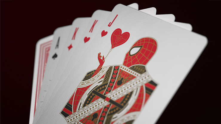 Avengers: Red Edition Playing Cards by theory11 by Murphy's Magic Supplies, Inc.