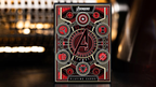 Avengers: Red Edition Playing Cards by theory11 by Murphy's Magic Supplies, Inc.